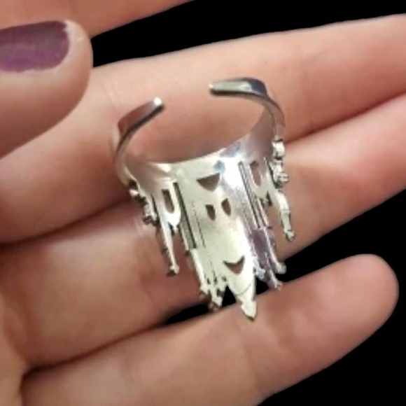 Gothic Cathedral Ring - Silver 003 - Picture 5 of 9
